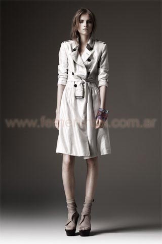 Burberry Prorsum Coleccion Resort Moda Verano 2011